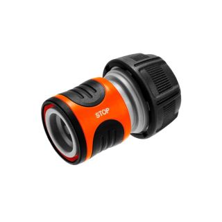 Slangekobling m/stop 3/4" Gardena